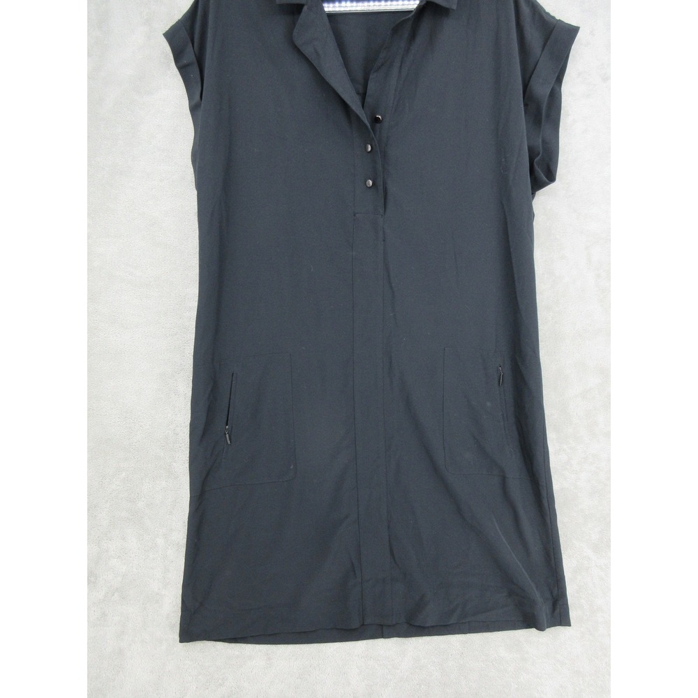 Soft Surroundings Dress Womens Large Sheath Zip Pockets Relaxed Boxy Minimalist‎ - Picture 4 of 12
